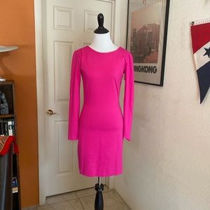 Amanda Uprichard hot pink dress